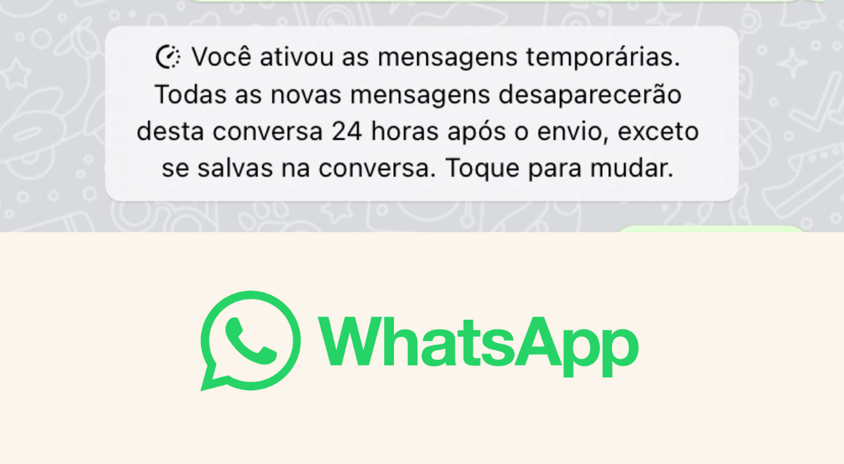 Veja como salvar mensagem temporária no WhatsApp