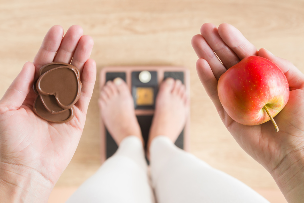 Inimigos da dieta: fatores comportamentais e do próprio organismo podem contribuir para o ganho ou perda de peso – iStock/Getty Images