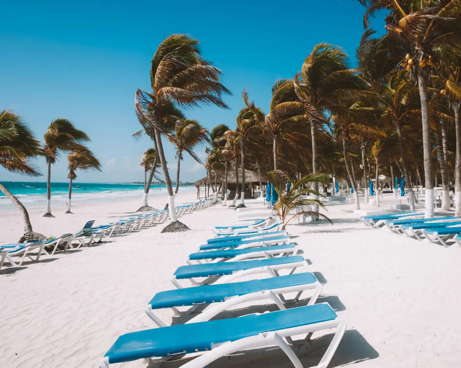 Praias paradisíacas é o que você vai encontrar em Cancun!