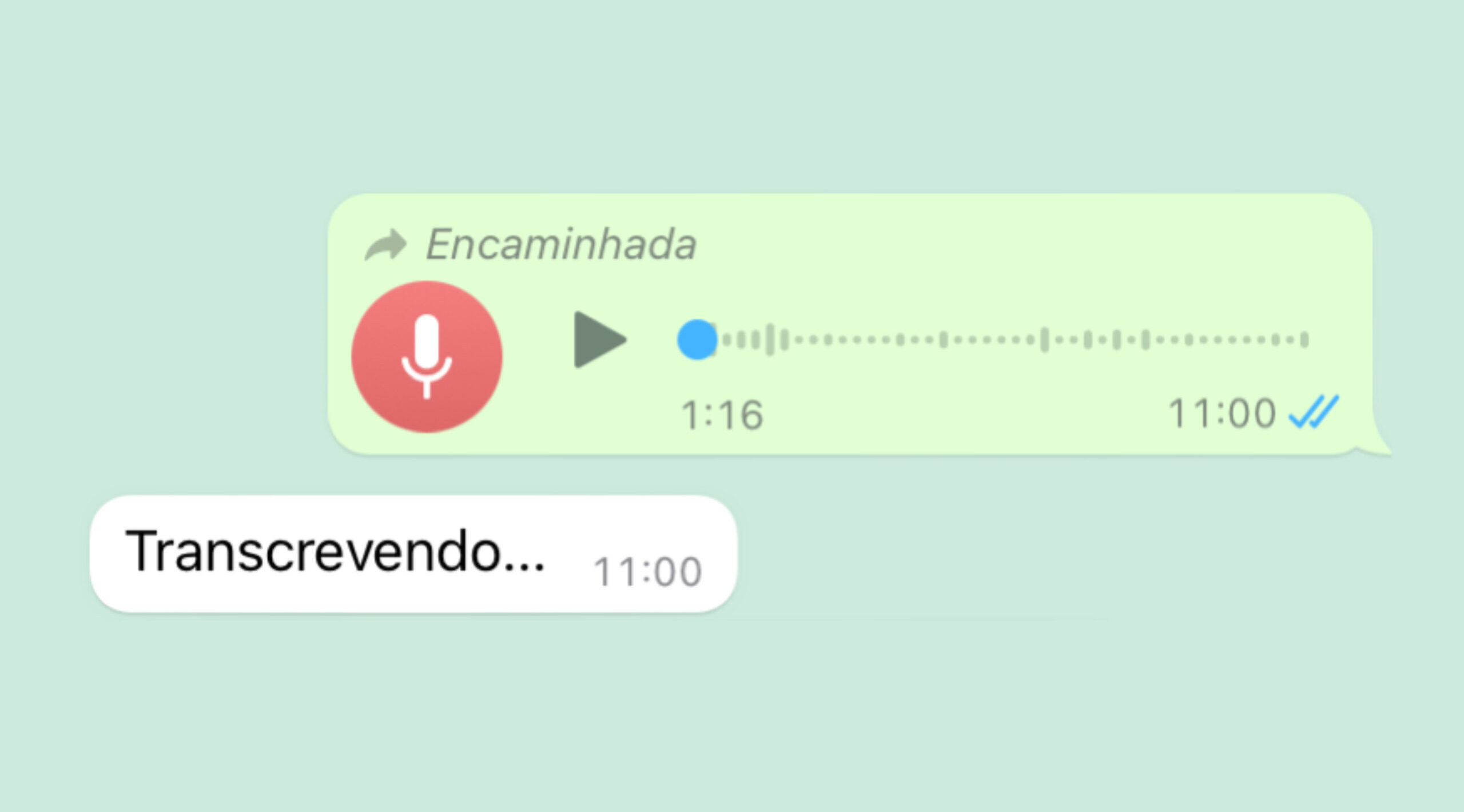 Como transcrever áudio no WhatsApp?