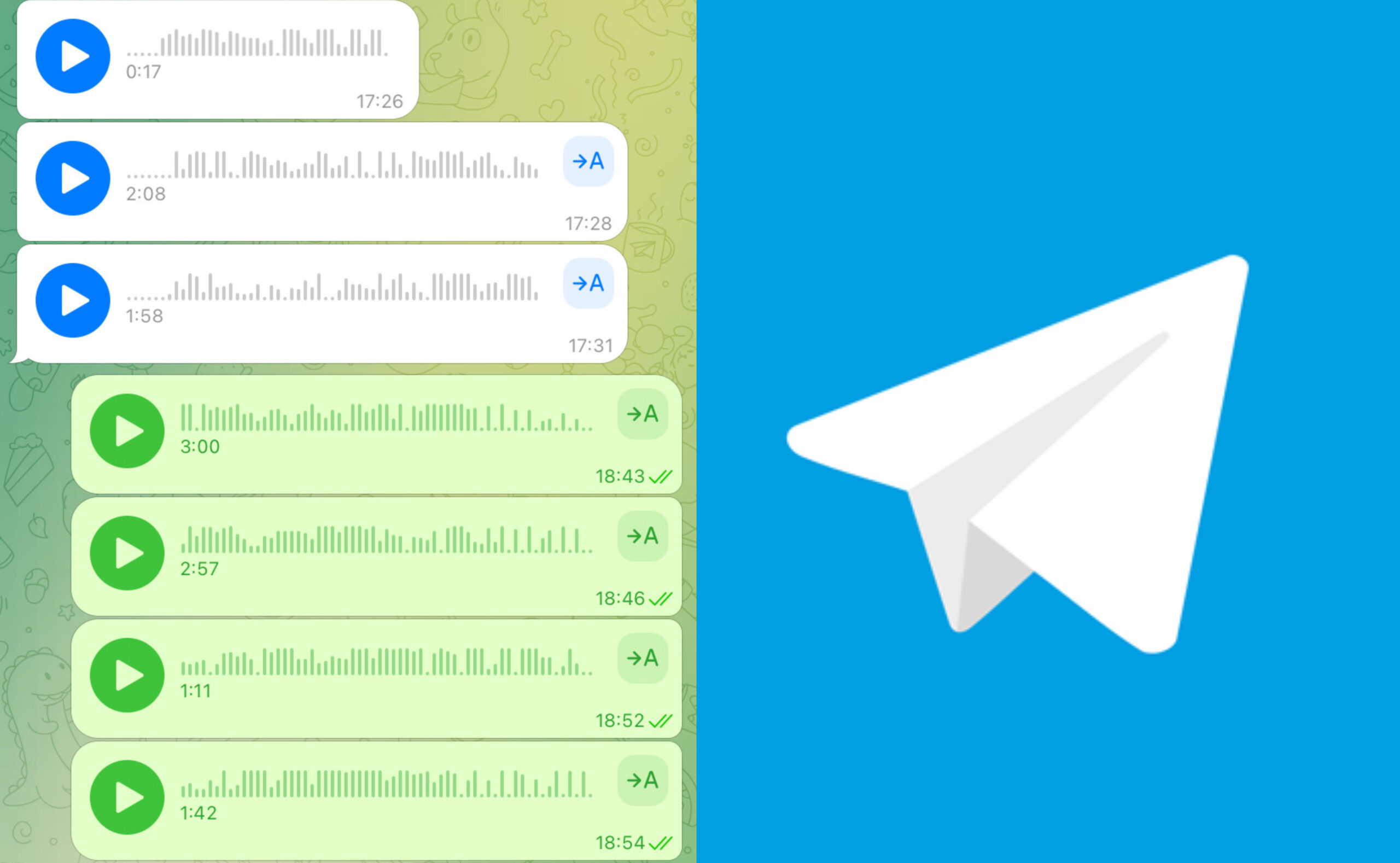 Aprenda a acelerar áudios no Telegram