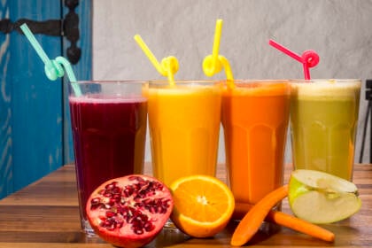O poder do suco natural de frutas