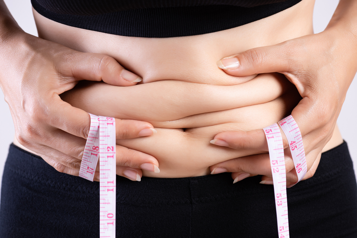Relação entre a insuficiência e a gordura abdominal