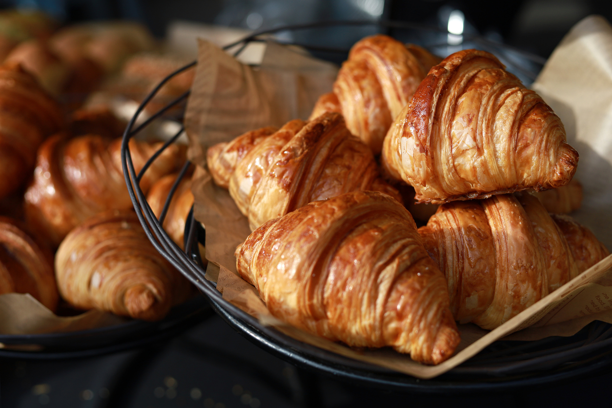 Croissant, comida típica francesa