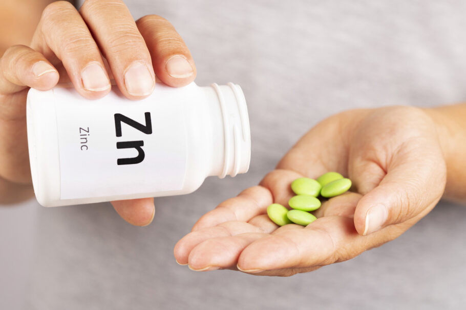 Excesso de zinco no organismo pode causar sintomas inespecífico