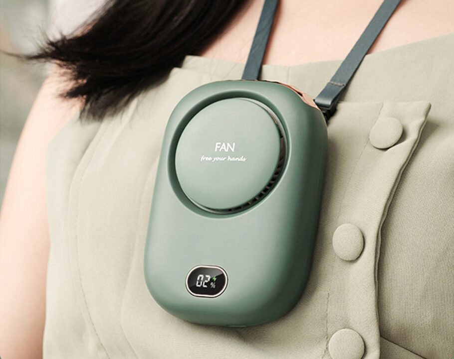 O Mini Ventilador Portátil de Mão custa só R$27,57 na promoção do AliExpress