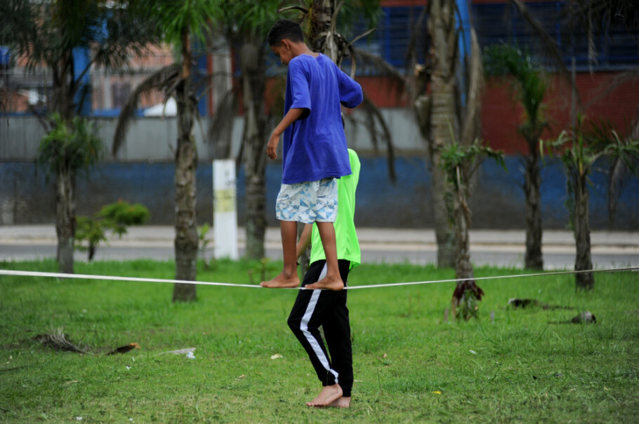 Virada Esportiva apresenta o projeto ‘Brincando com o Esporte’ no Parque da Independência