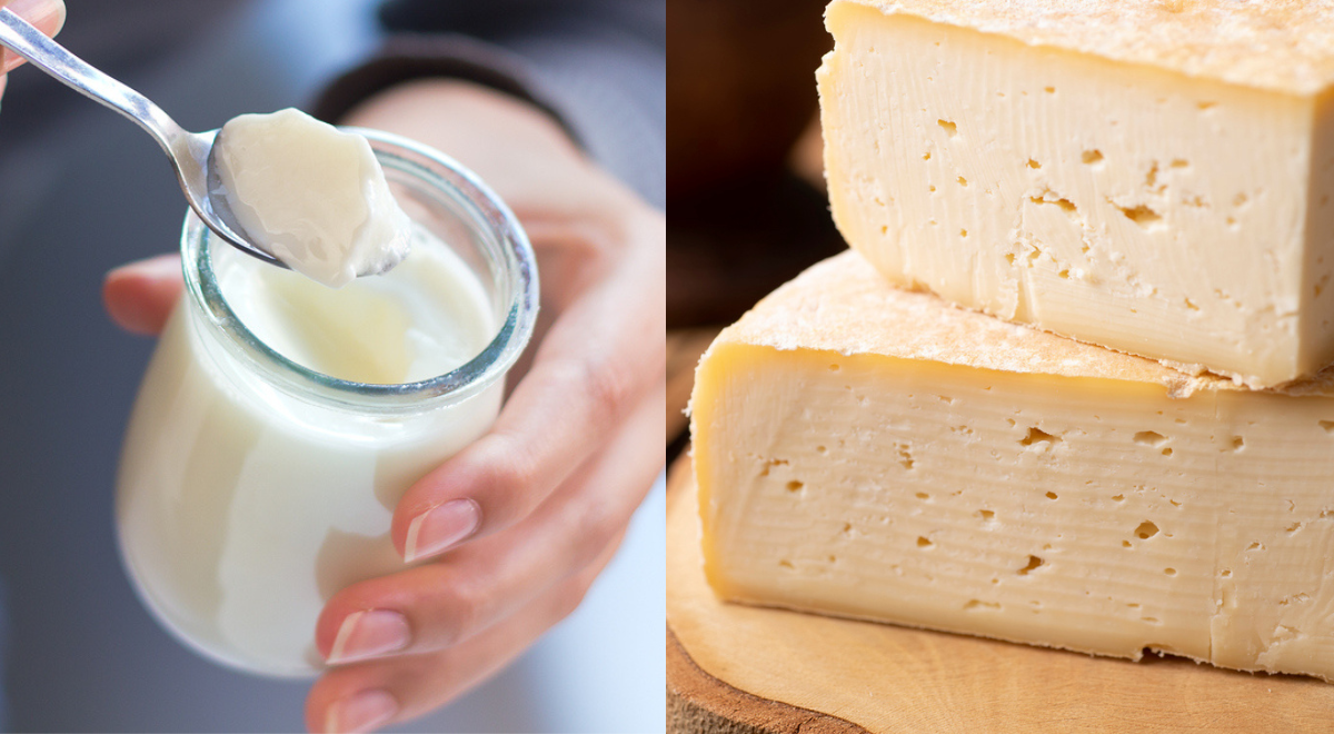 Os benefícios do iogurte e do queijo