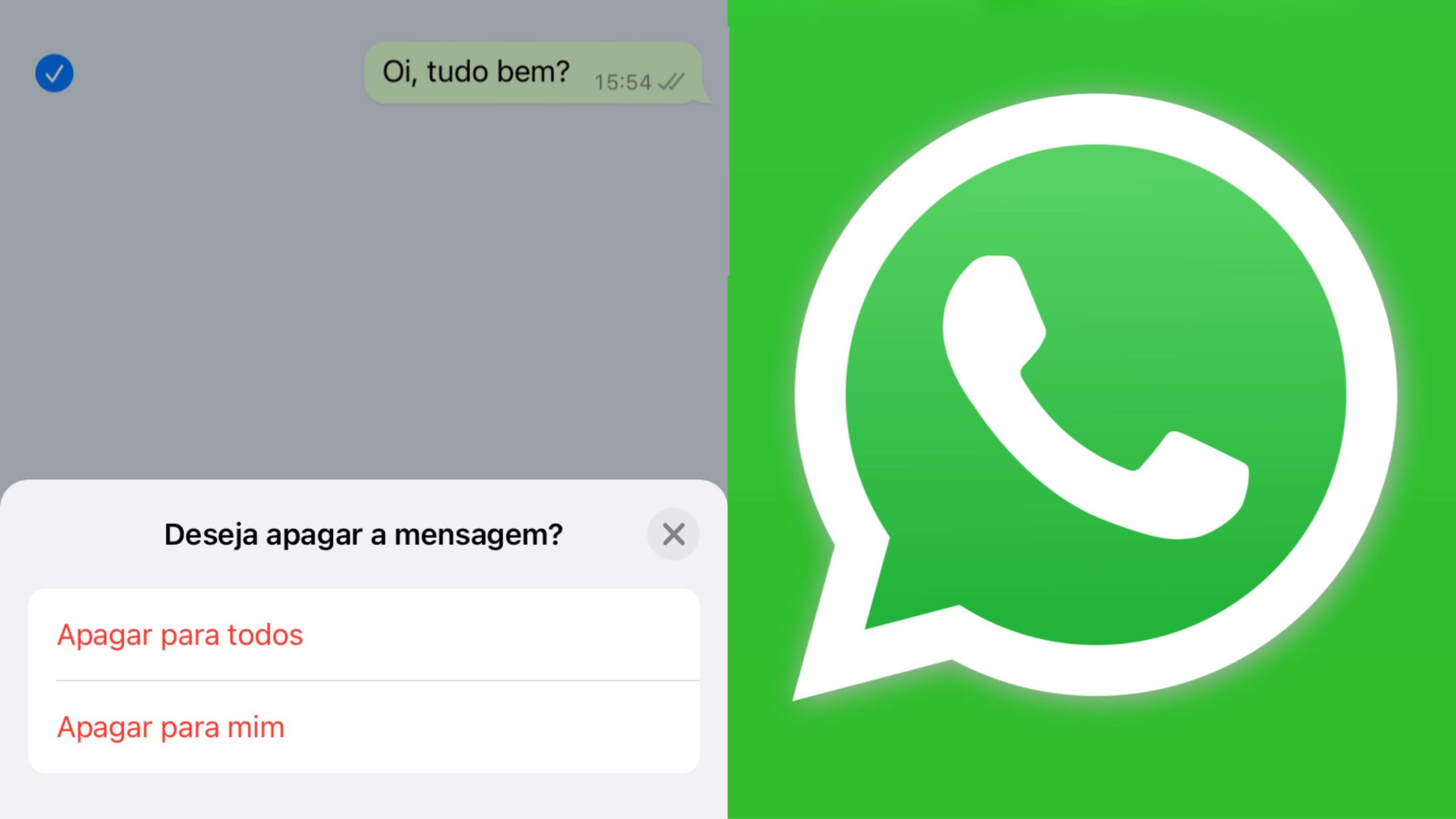Como recuperar uma mensagem que você apagou acidentalmente no WhatsApp?