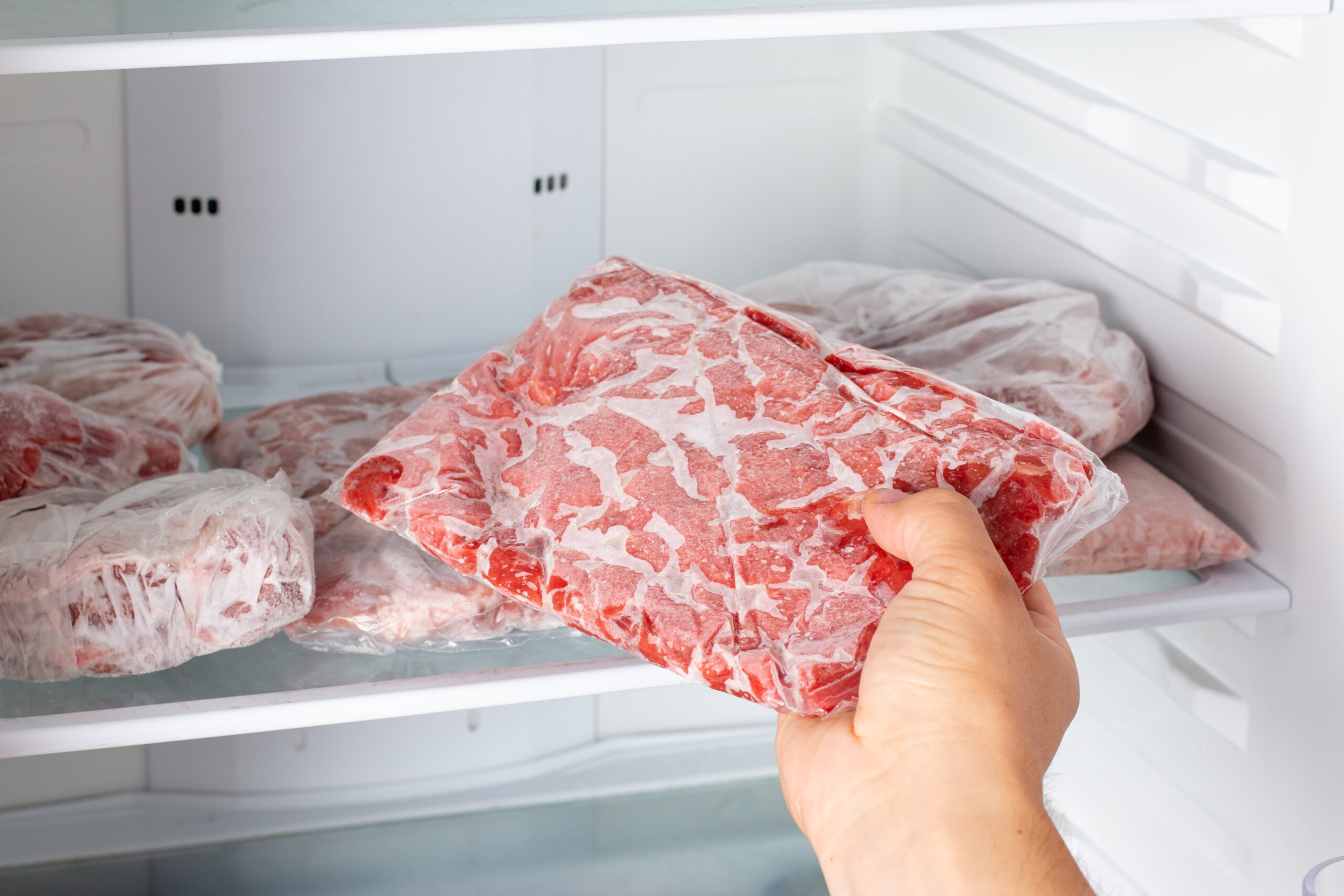 Cuidados ao descongelar a carne