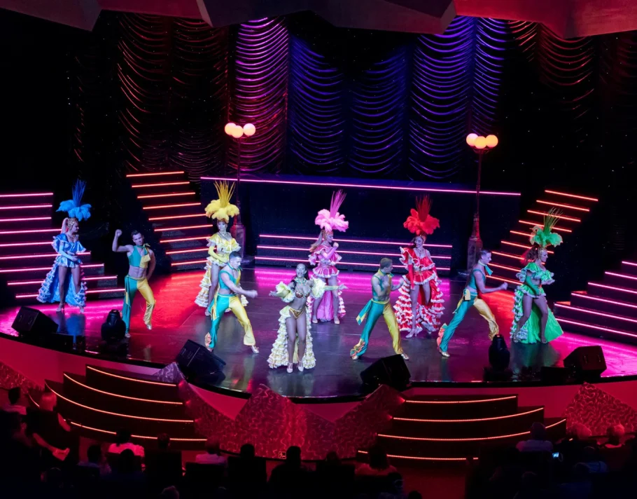 Os shows no estilo Broadway acontece no Théâtre La Comédi