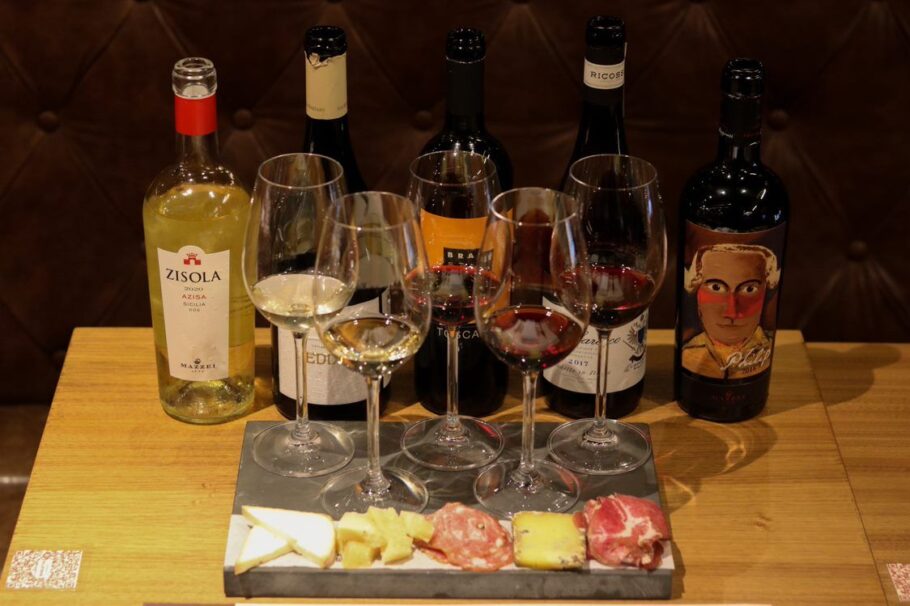 Prove os incríveis vinhos italianos na degustação do Barletta Ristorante