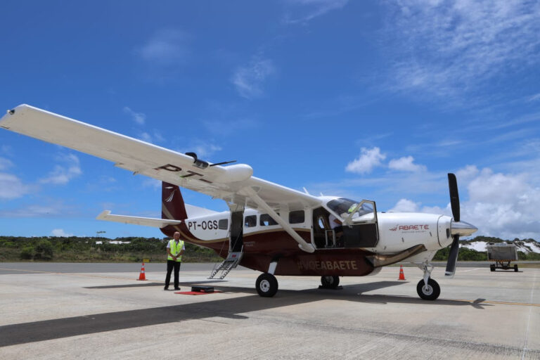 Cessna Caravan usado no trecho entre Salvador e Boipeba