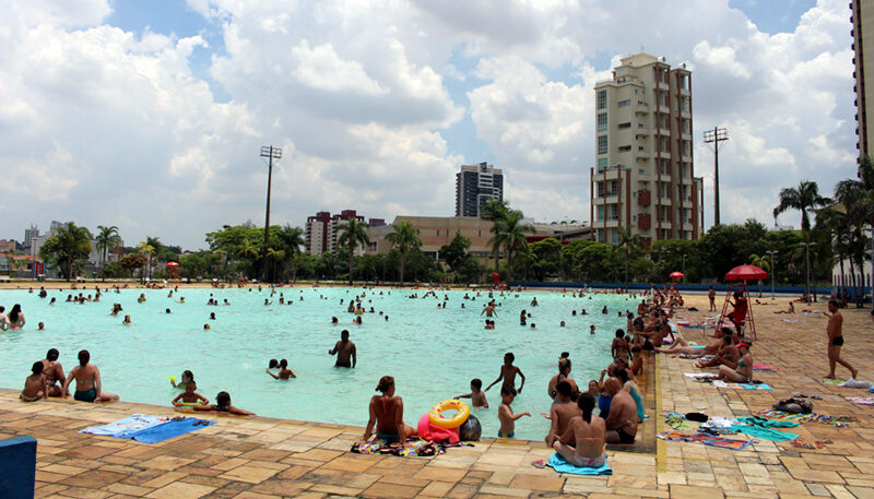 A maior piscina pública da América Latina