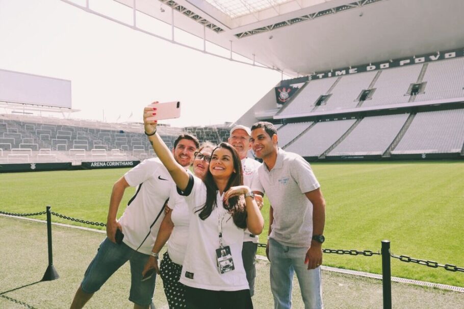 O Tour na Casa do Povo leva os visitantes para conhecer o estádio do Corinthians