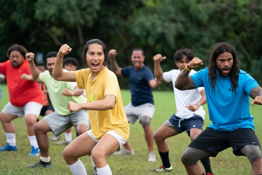 Haka, dança tribal maori utilizada por diversas seleções