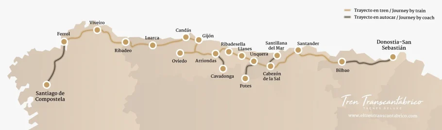 Roteiro do Transcantábrico, trem luxuoso que faz viagens pela Espanha