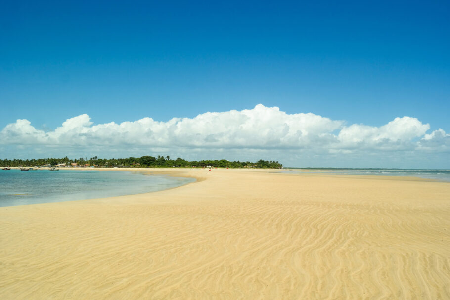 A beauty beach in Prado (Bahia – Brazil)