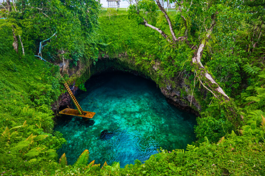 Upolu, umas das ilhas que formam a Samoa Americana