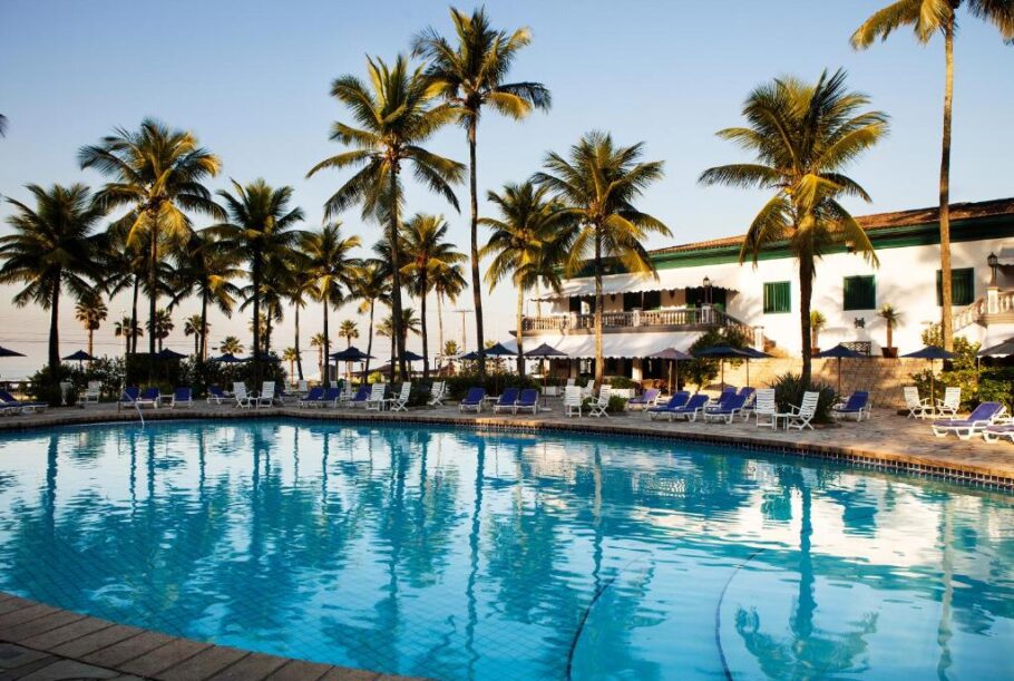 Piscina do Casa Grande Hotel Resort & Spa, na praia da Enseada