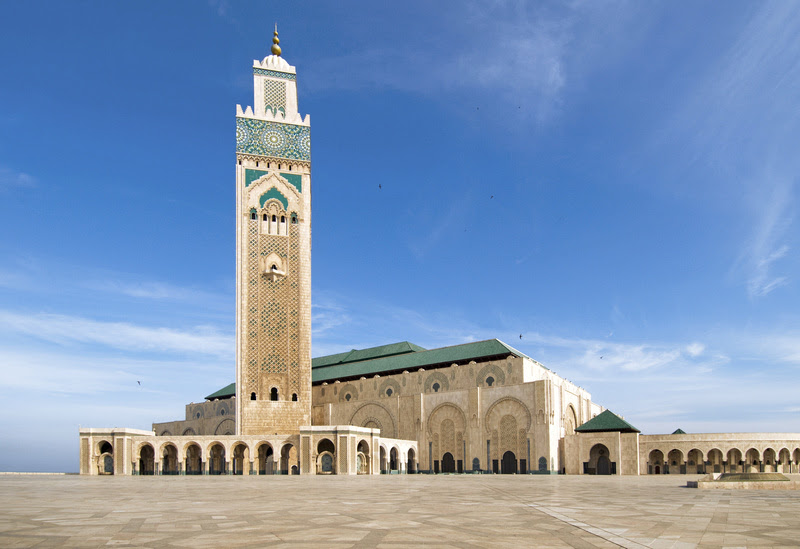 Mesquita Hassan II, em Casablanca, no Marrocos