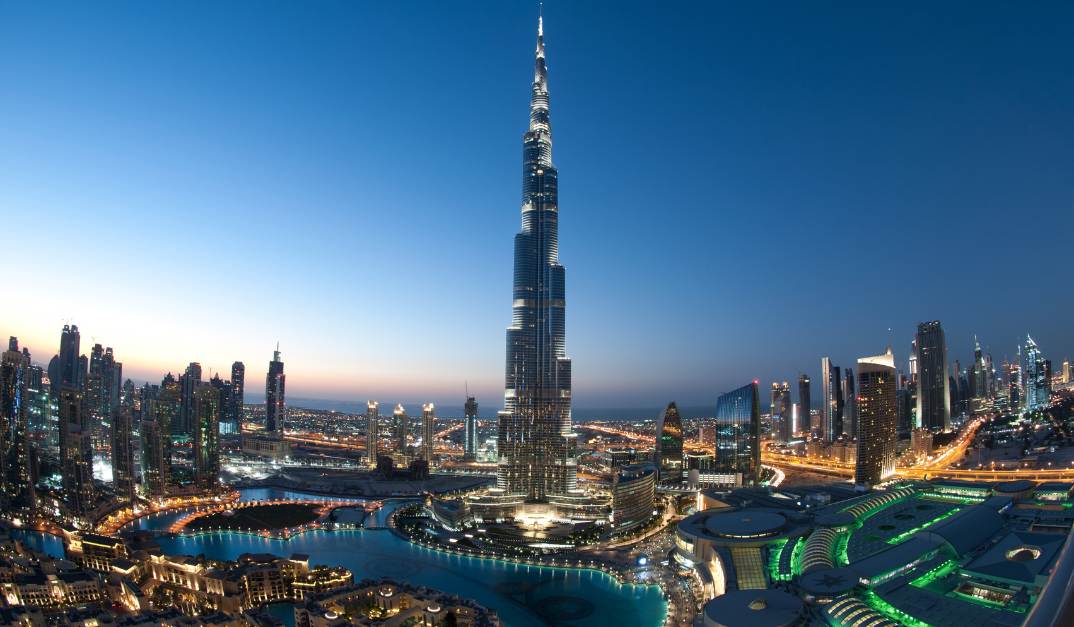 O Burj Khalifa é o prédio mais alto do mundo!