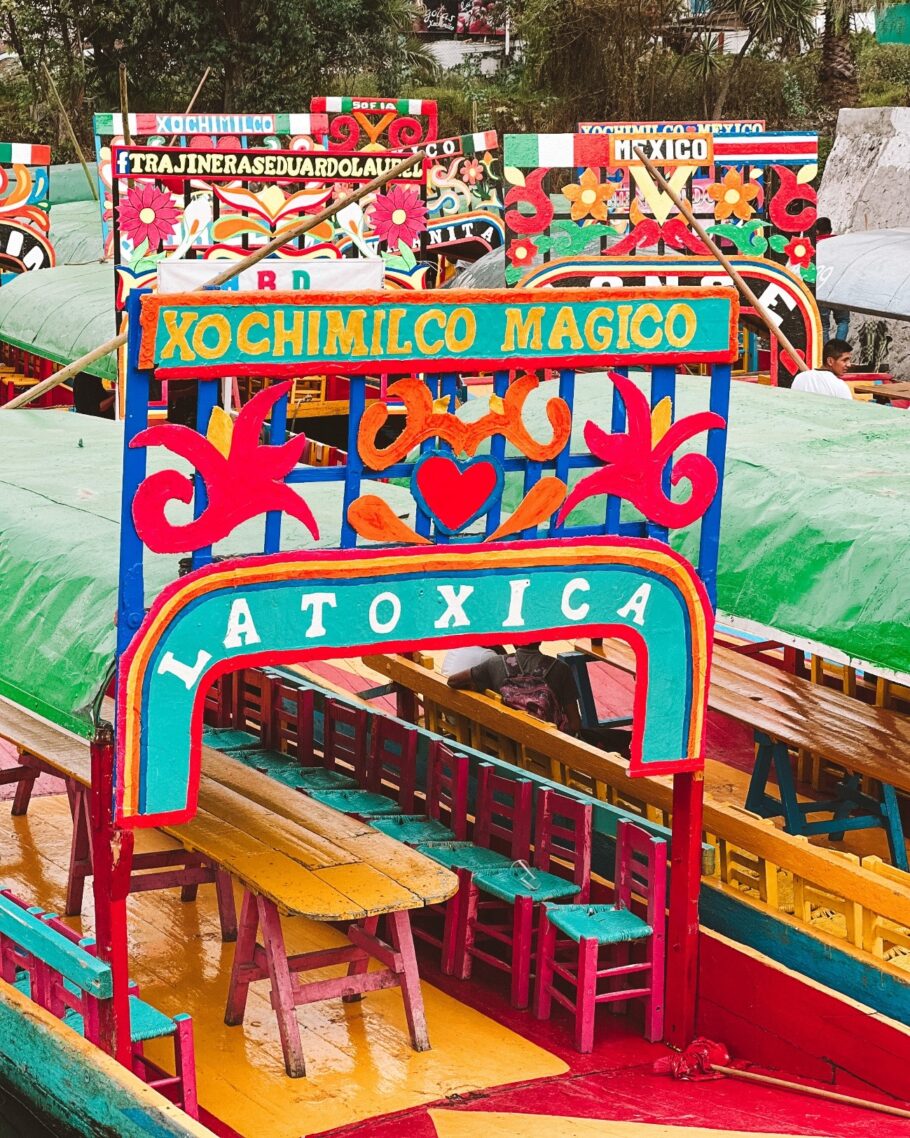 Xochimilco é considerada “a Veneza da América Latina”.