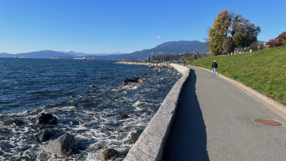 Vancouver, no Canadá, onde estudei