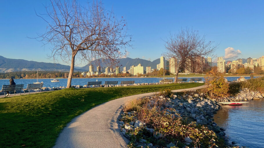 Vancouver, no Canadá, onde estudei inglês aos 48 anos