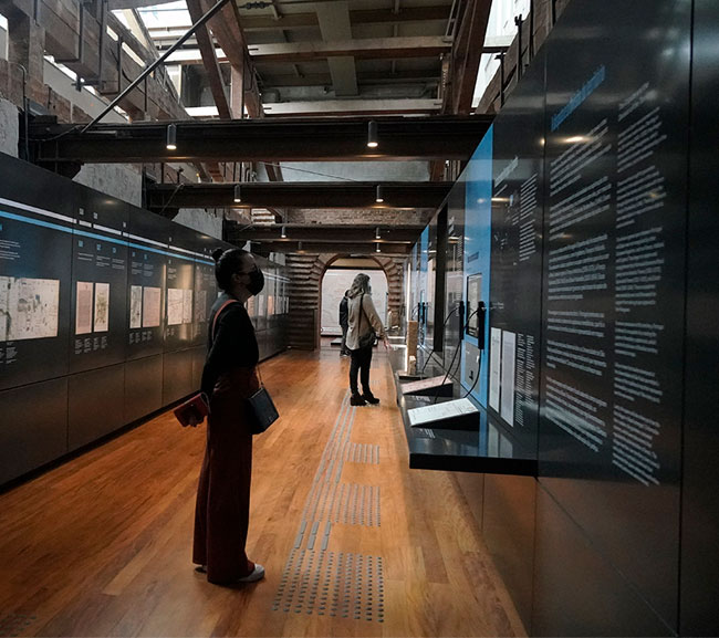 Exposição Territórios em Disputa no Museu do Ipiranga