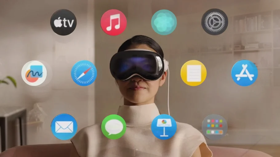Apple Vision Pro permite que vive realidade tridimensional