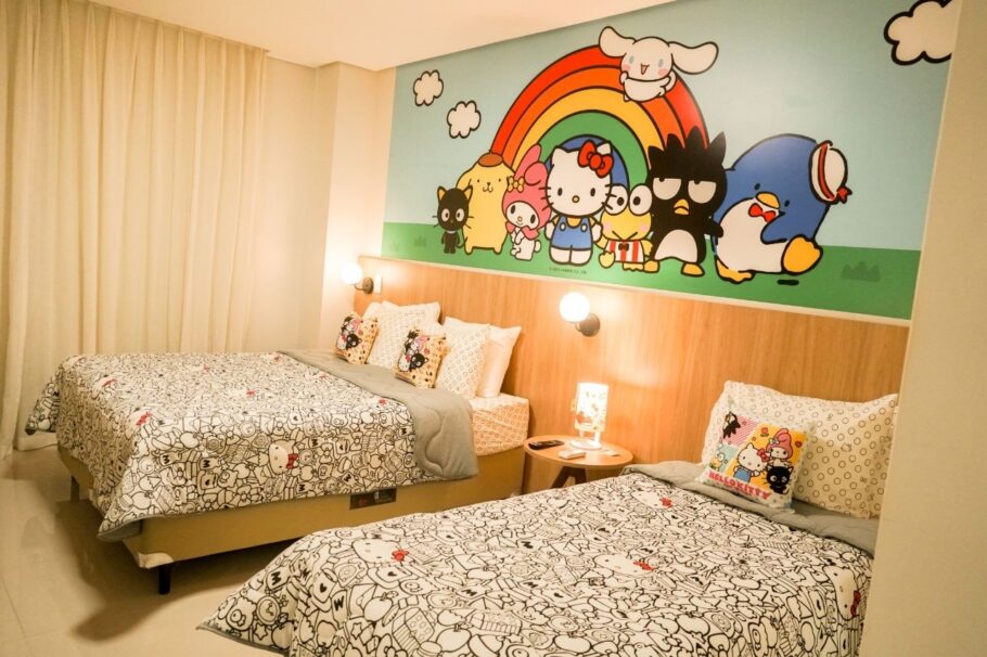 Trento Hotel, em Guaíra (PR) ganha quarto temático da Hello Kitty