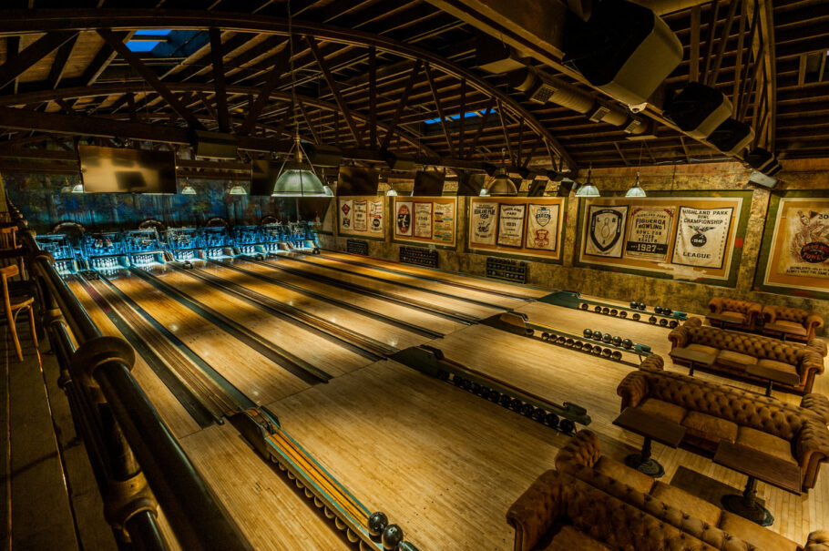 Highland Park Bowling, em Los Angeles, das pistas de boliche mais icônicas dos Estados Unidos