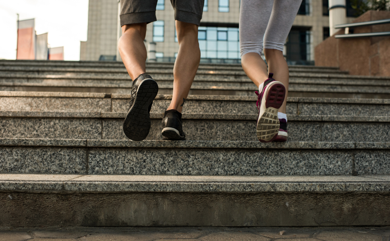 Subir escadas reduz risco de doenças cardíacas