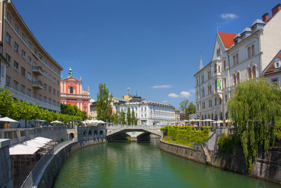 Liubliana é a maior cidade eslovena