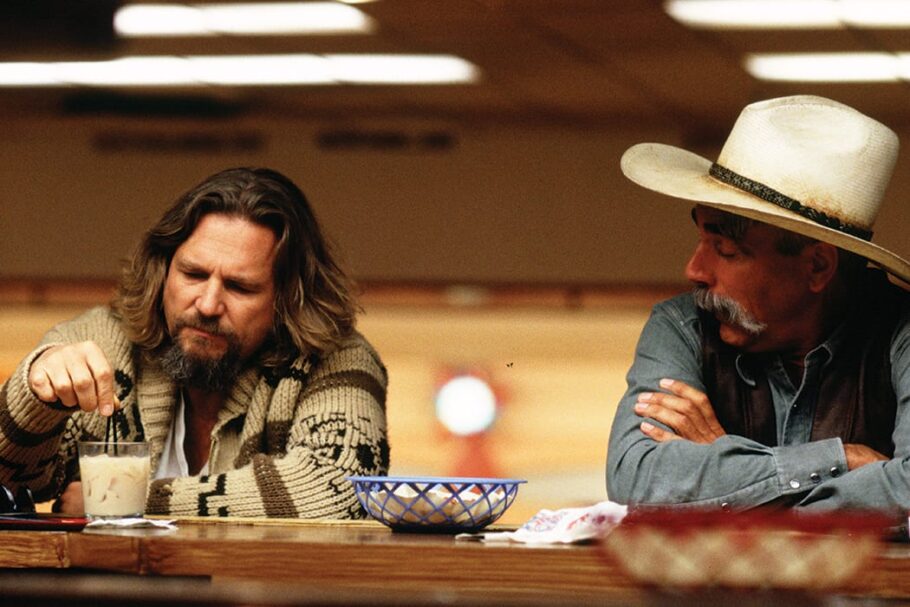Jeff Bridges no filme “O Grande Lebowski”