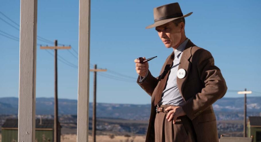 Cena do filme “Oppenheimer”, ambientado em Los Alamos, no Novo México