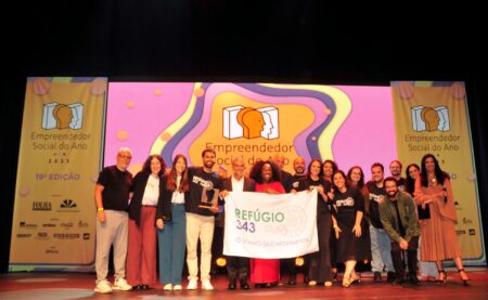 Refúgio 343 ganhou o prêmio de Empreendedor Social, da Folha, em 2023