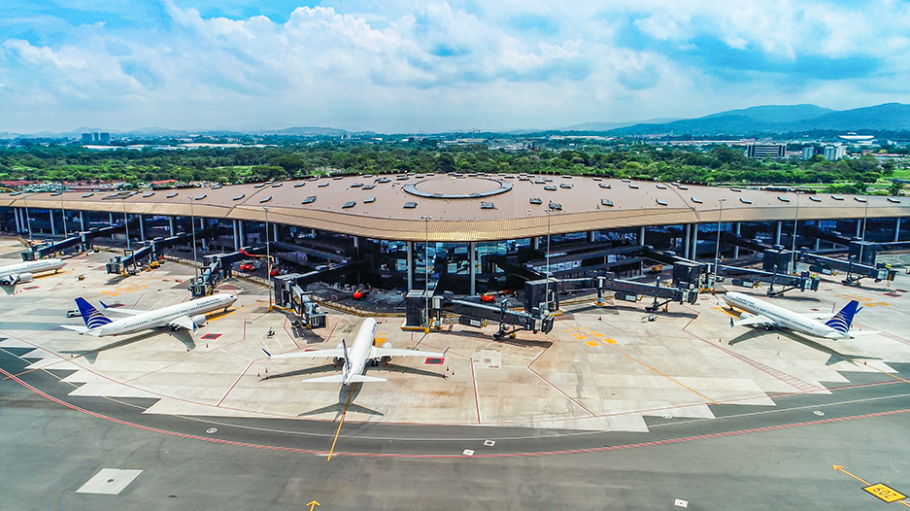 Novo terminal do aeroporto internacional de Tocumen, na Cidade do Panamá