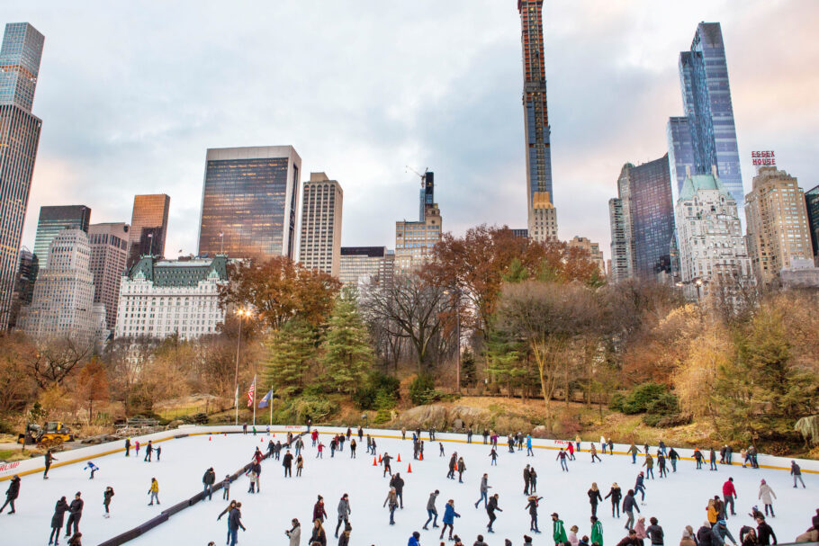A Wollman Rink fica no Central Park