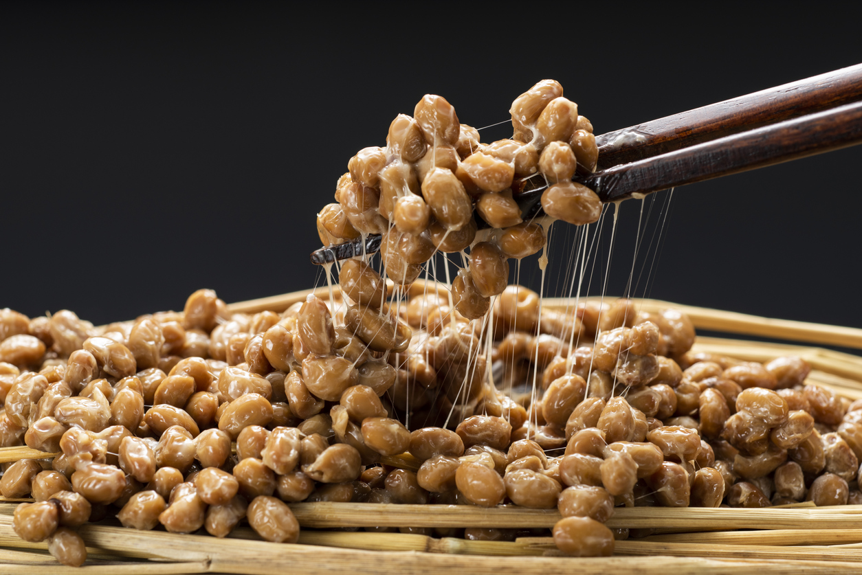 O natto, portanto, é uma das melhores fontes de vitamina K2