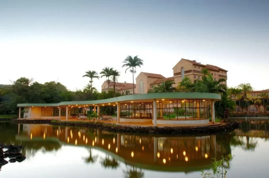Grande Hotel Termas de Araxá é um resort cinco estrelas no interior de MG