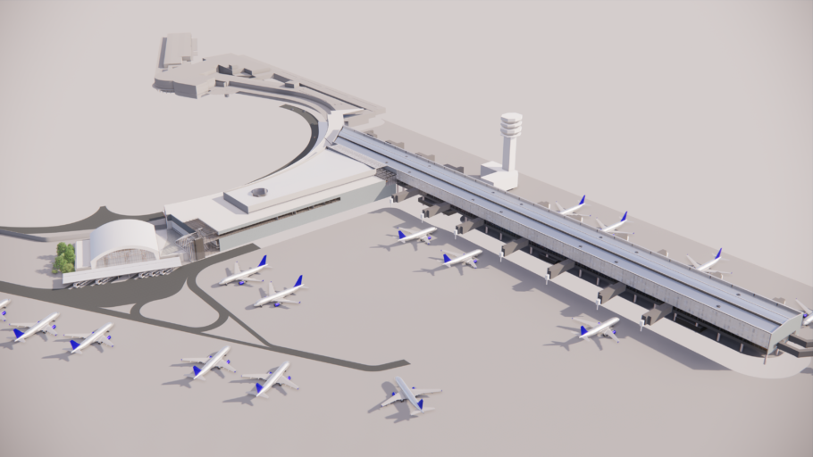 Com a reforma, aeroporto de Congonhas terá pontes de embarques em ambos os lados