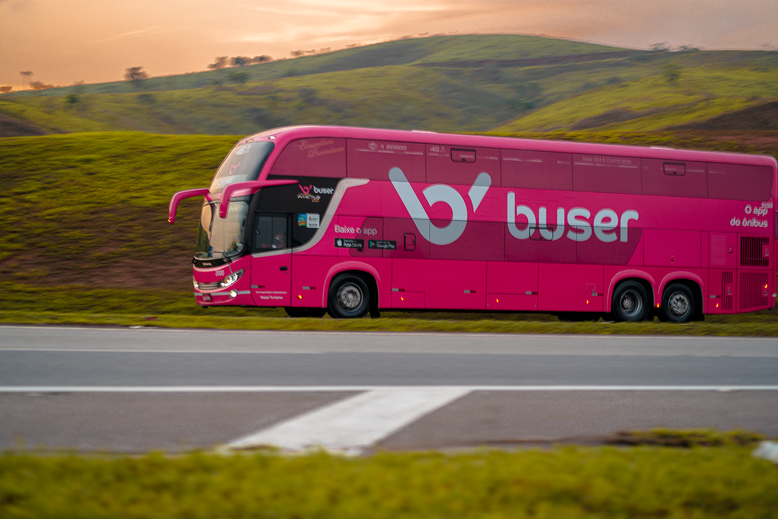 Na Semana do Consumidor, os novos clientes da Buser ganham até 40% de desconto na compra de passagens