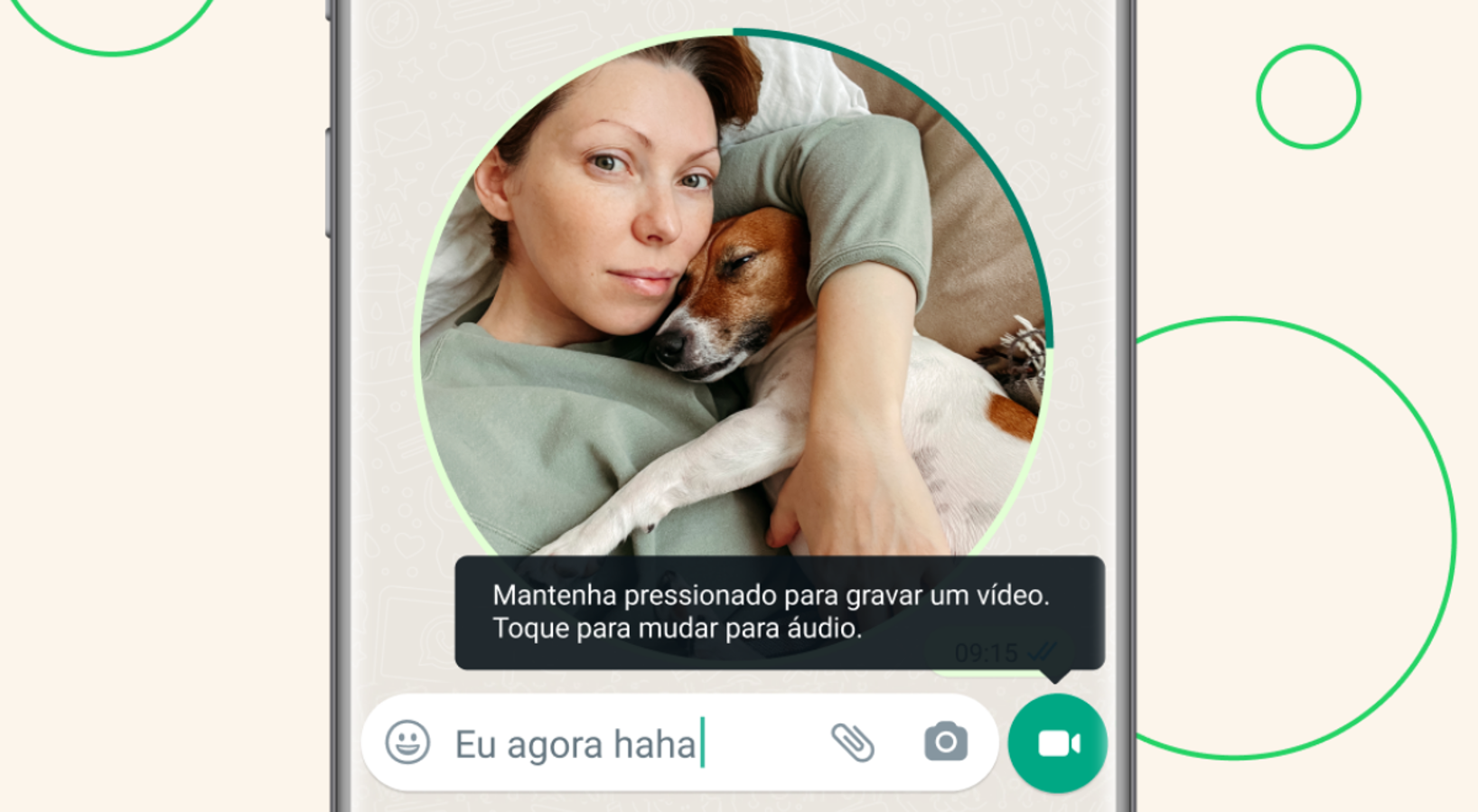 Mensagem de vídeo do WhatsApp ganha atualização