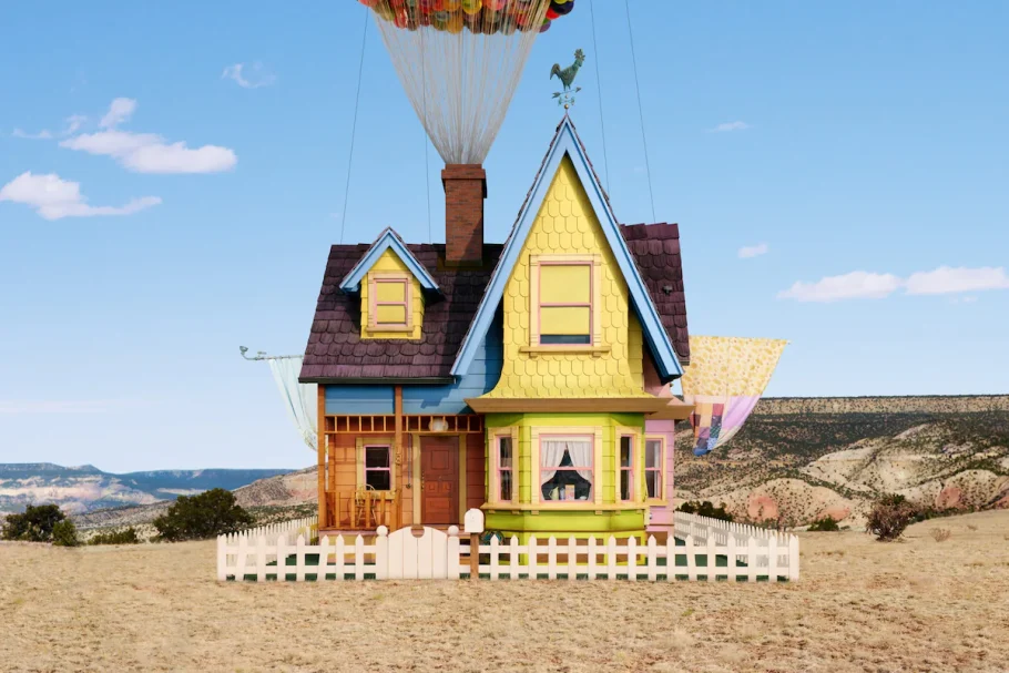 O Airbnb criou a casada animação ‘Up – Altas Aventuras’, nos Estados Unidos