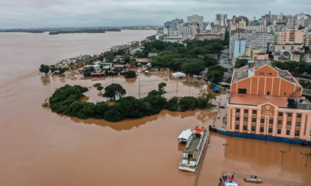 Retrato de uma das maiores enchentes que tomou conta de quase todo estado do Rio Grande do Sul