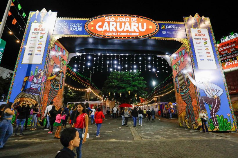 “O Maior São João do Mundo”, como é conhecida a festa em Caruaru, recebeu cerca de 3,5 milhões de turistas em 2023