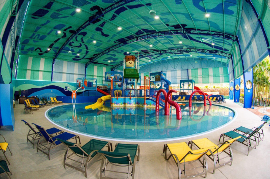Acqua Kids, o parque aquático indoor do Bourbon Atibaia Resort