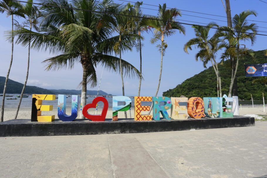 Perequê, no Guarujá, é uma das praias com balneabilidade inadequada